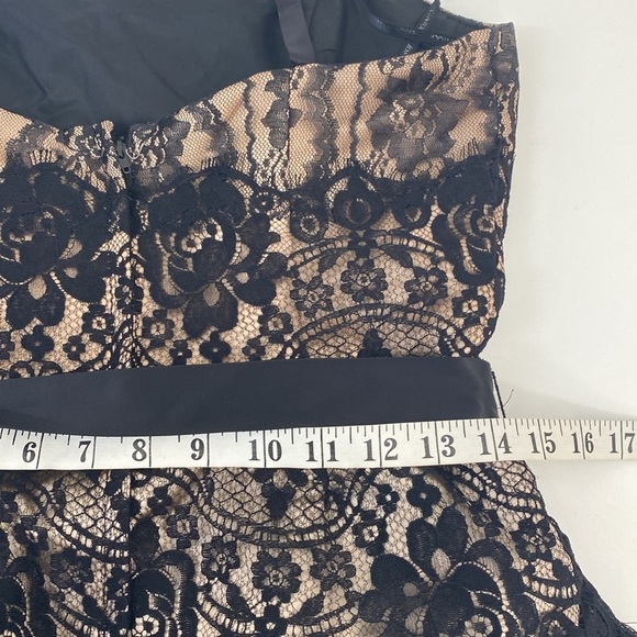 Jessica McClintock Vintage Whimsigoth Mini Dress Whitchy Size 10 - Picture 7 of 11